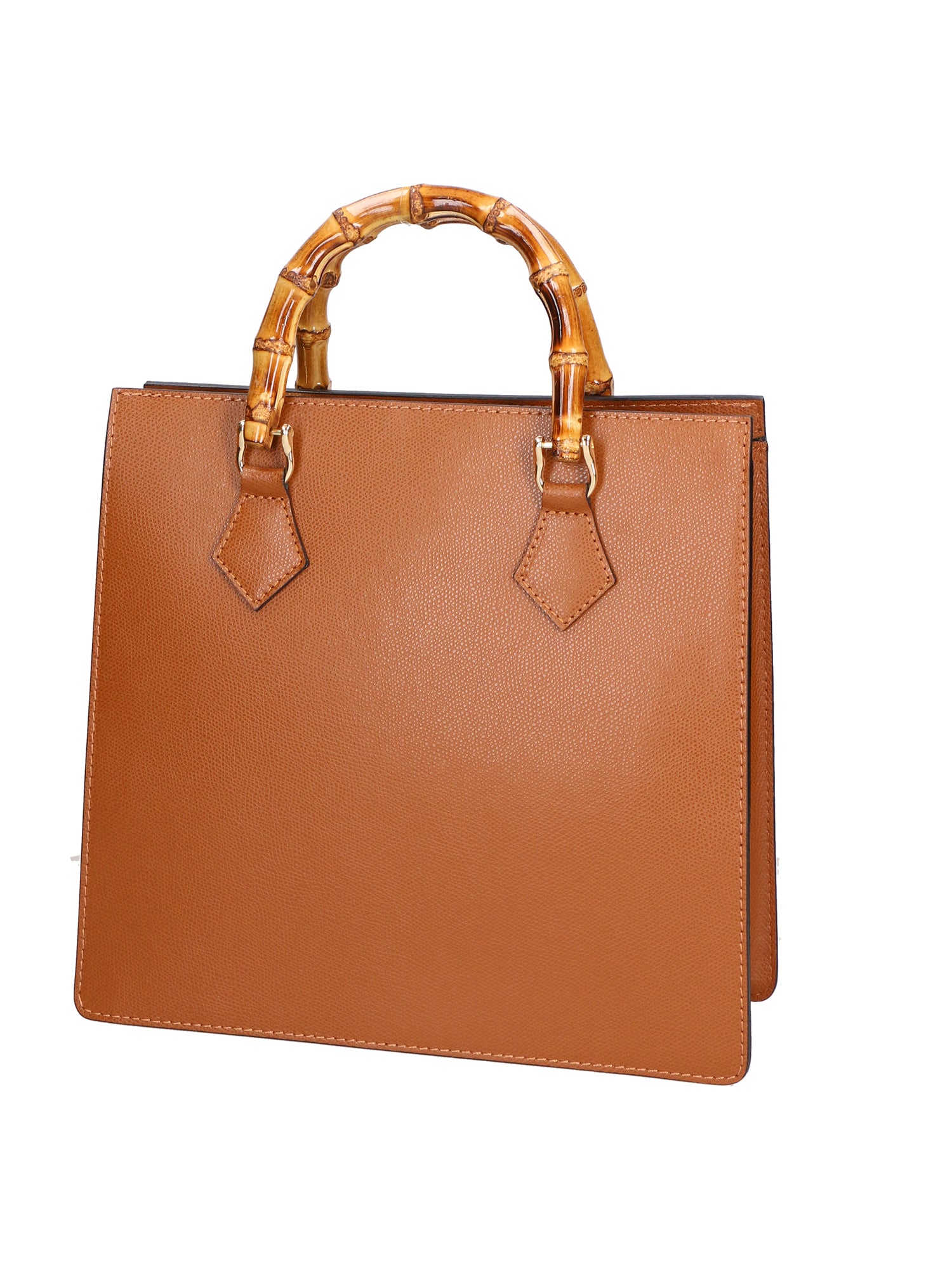 Lorenza Borsa a mano da donna Vera pelle 06524-P608 COGNAC Gave Lux