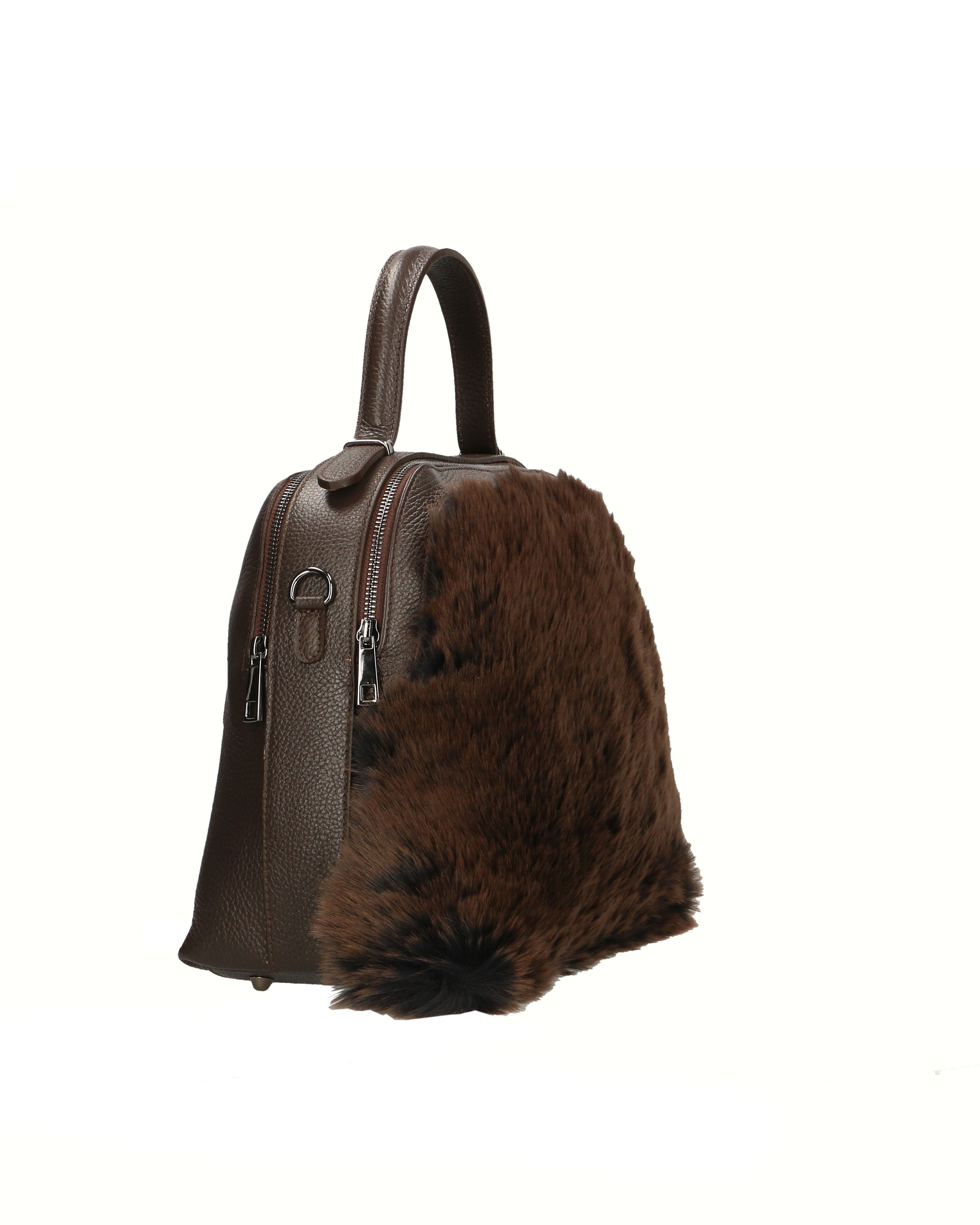 Aponia Borsa a mano da donna Vera pelle 8473-TMORO Gave Lux