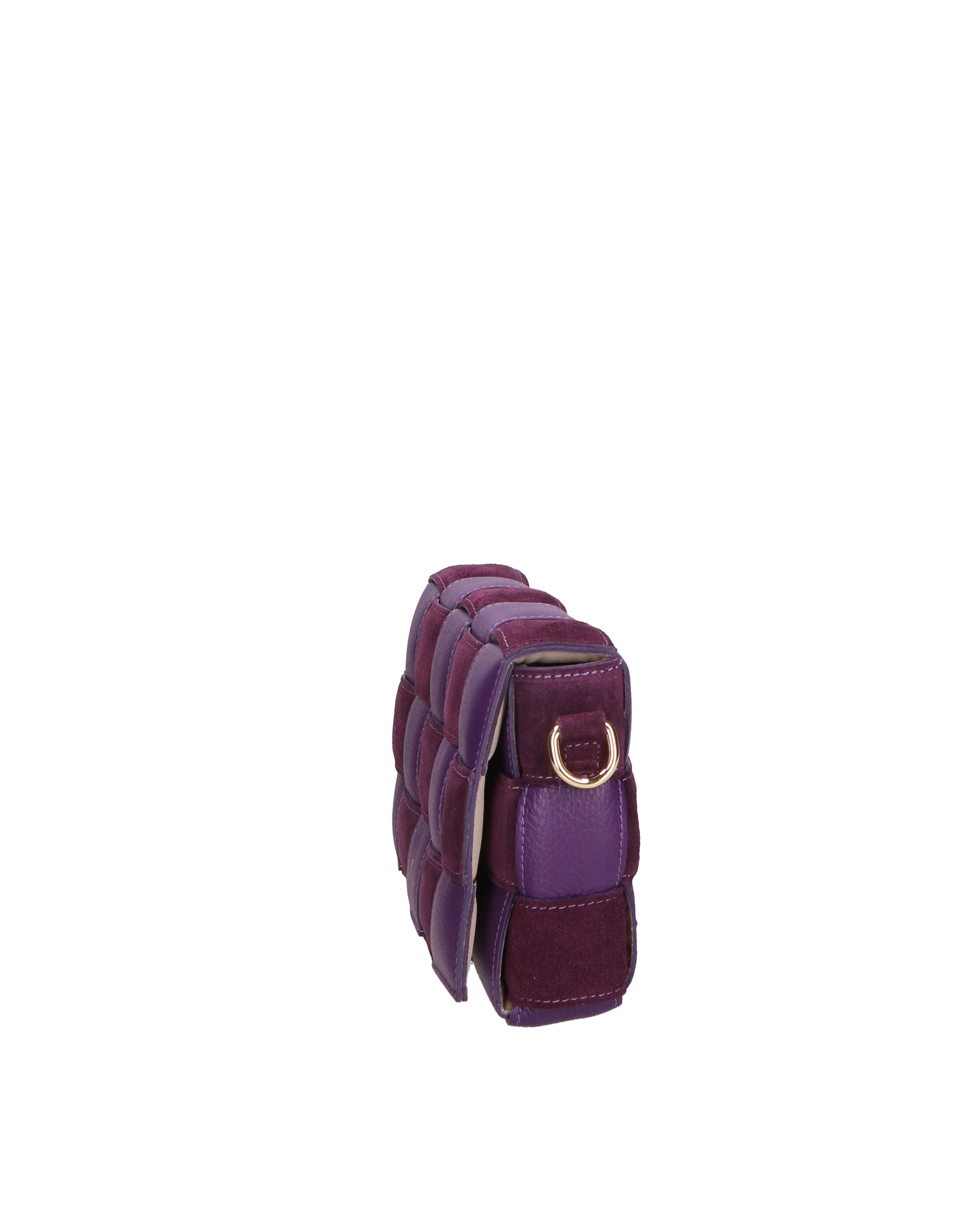 Aranea Borsa a tracolla donna Vera pelle R6080B-D45 VIOLA Chiara Ferretti