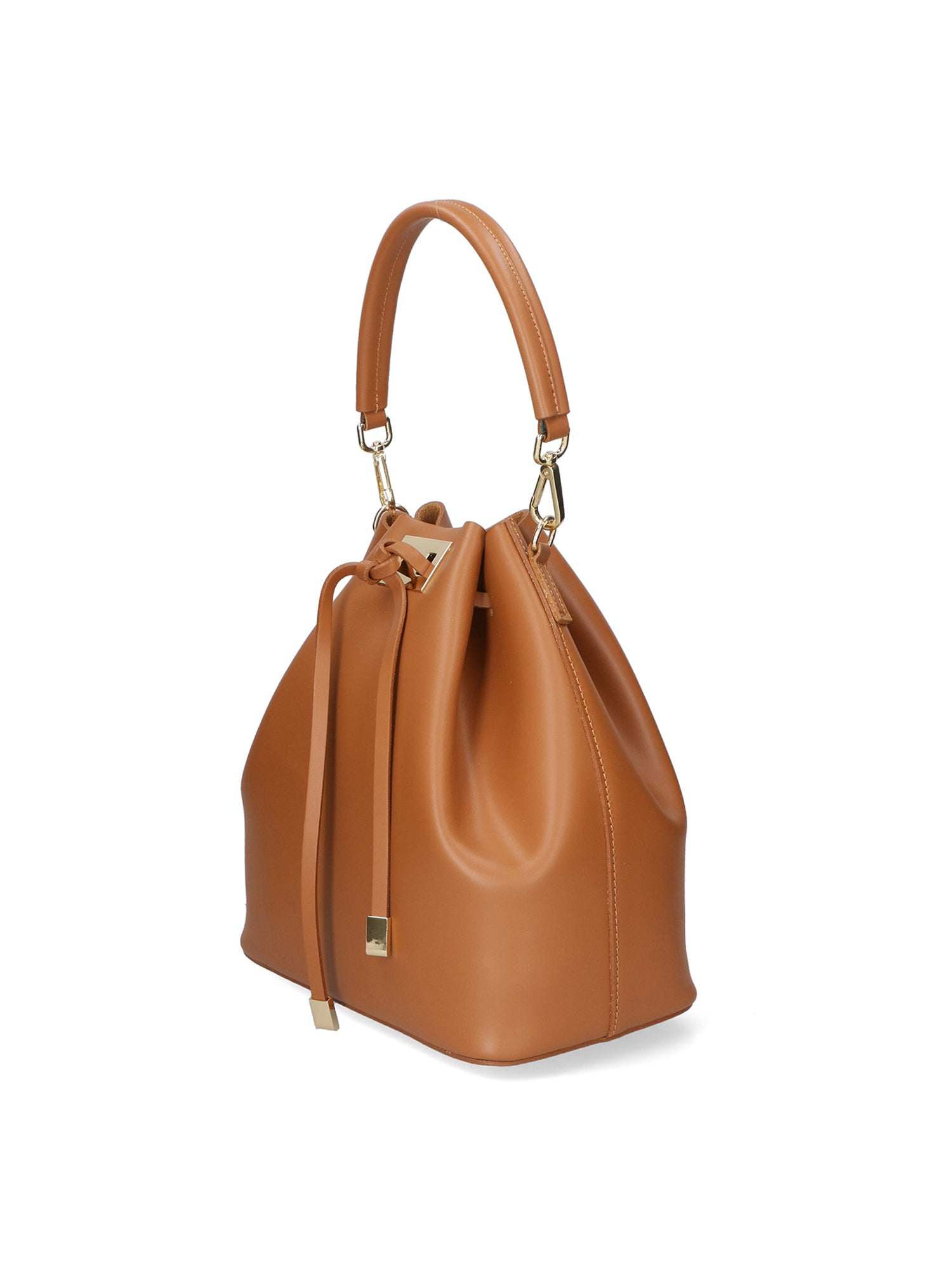 Erina Borsa a mano da donna Vera pelle 8073-L128 CUOIO Gave Lux
