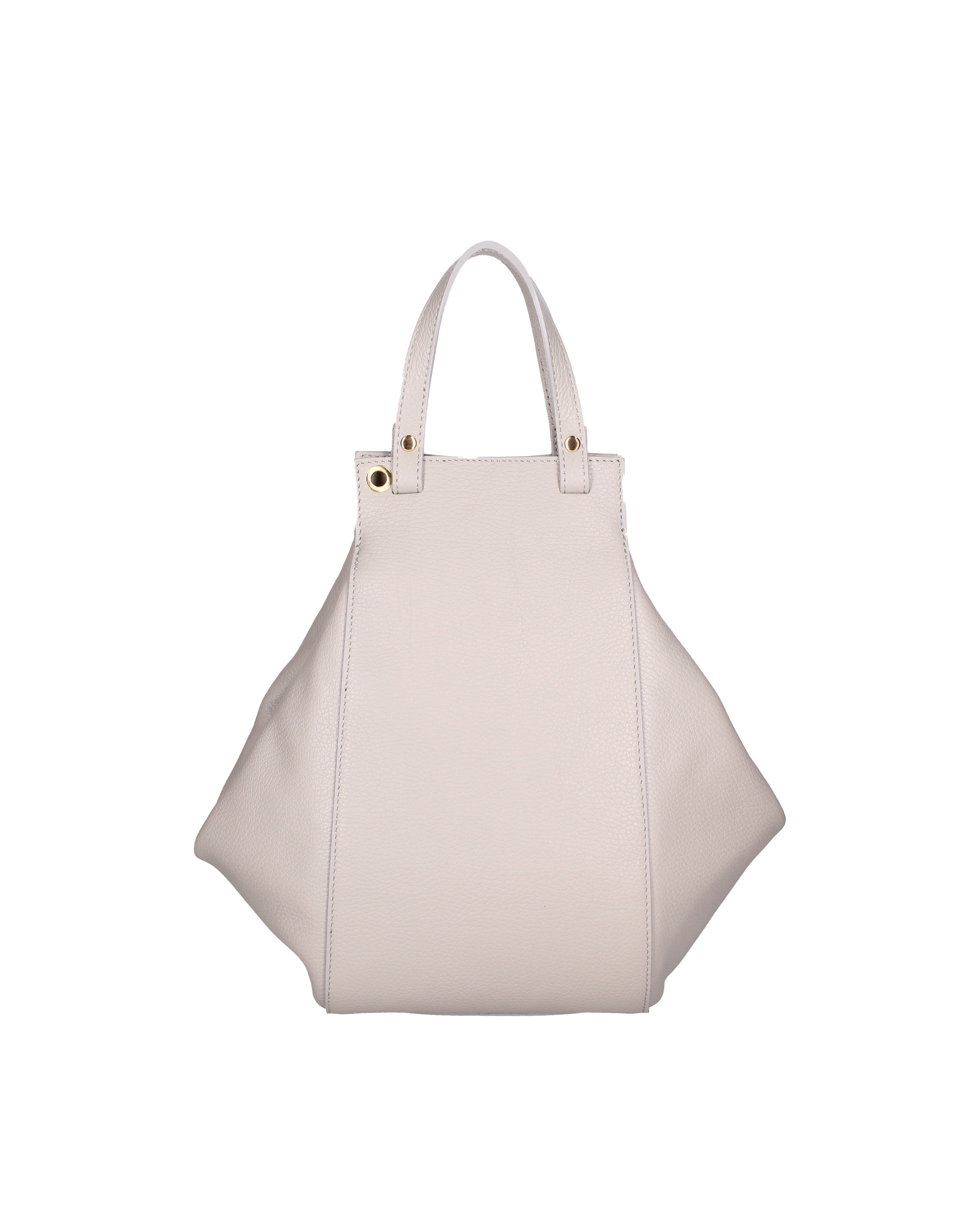 Lindsey Borsa a mano da donna 100% vera pelle 07162-D86 GRIGIO PERLA Viola Castellani