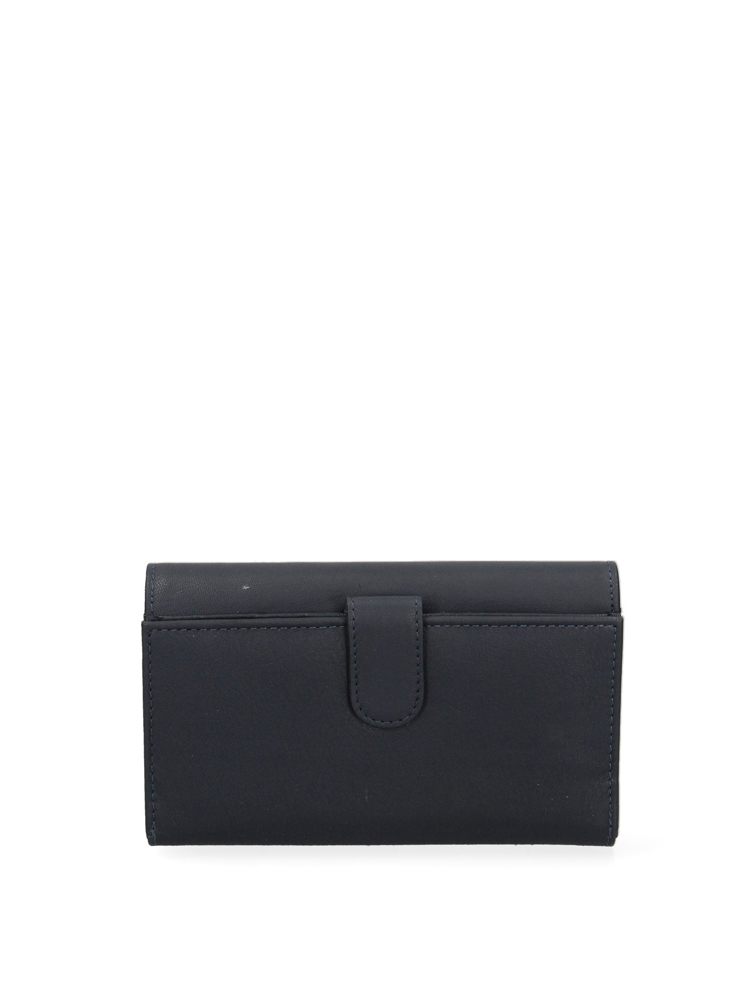 Portafoglio donna in vera pelle Casual LB7702-30-NAVY Laura Biagiotti
