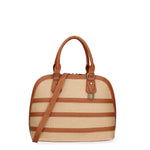 Borsa a mano da donna Ecopelle e poliestere DC1610-2-TAN Diana&co