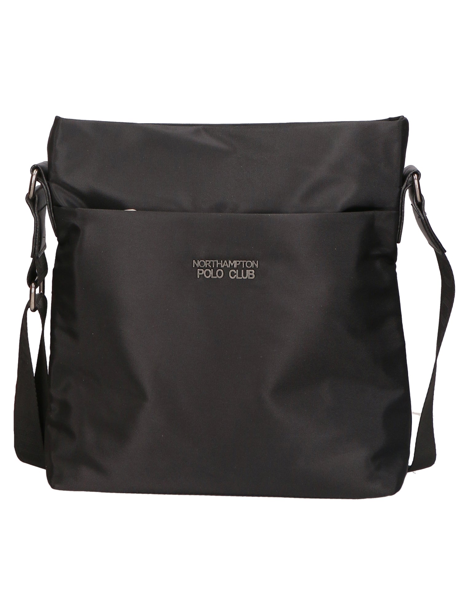 Borsa a tracolla uomo 100% pelle PU PCL3159-BLACK Northampton Polo Club