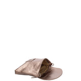 Borsa a mano da donna Vera pelle 07163-L005 BRONZO Viola Castellani