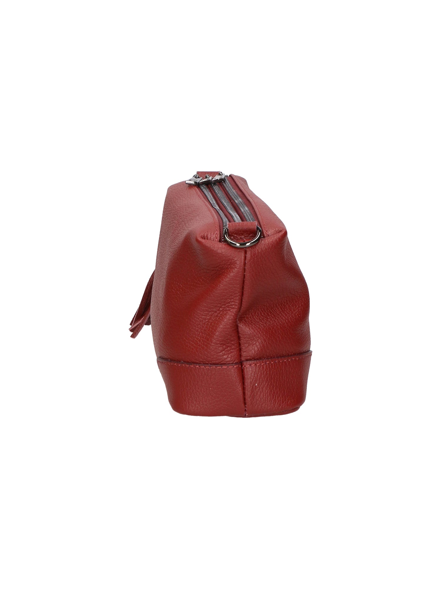 Lidia Borsa a mano da donna Vera pelle 06513-ROSSO SCURO Gave Lux