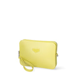 Borsa a tracolla da donna 100% Pvc FLAT-FLOWE-PYRATE GREEN - SILVER Marc Ellis