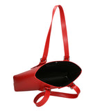 Germana Borsa a spalla da donna 100% pelle 05924-B58 ROSSO FUOCCO Gave Lux