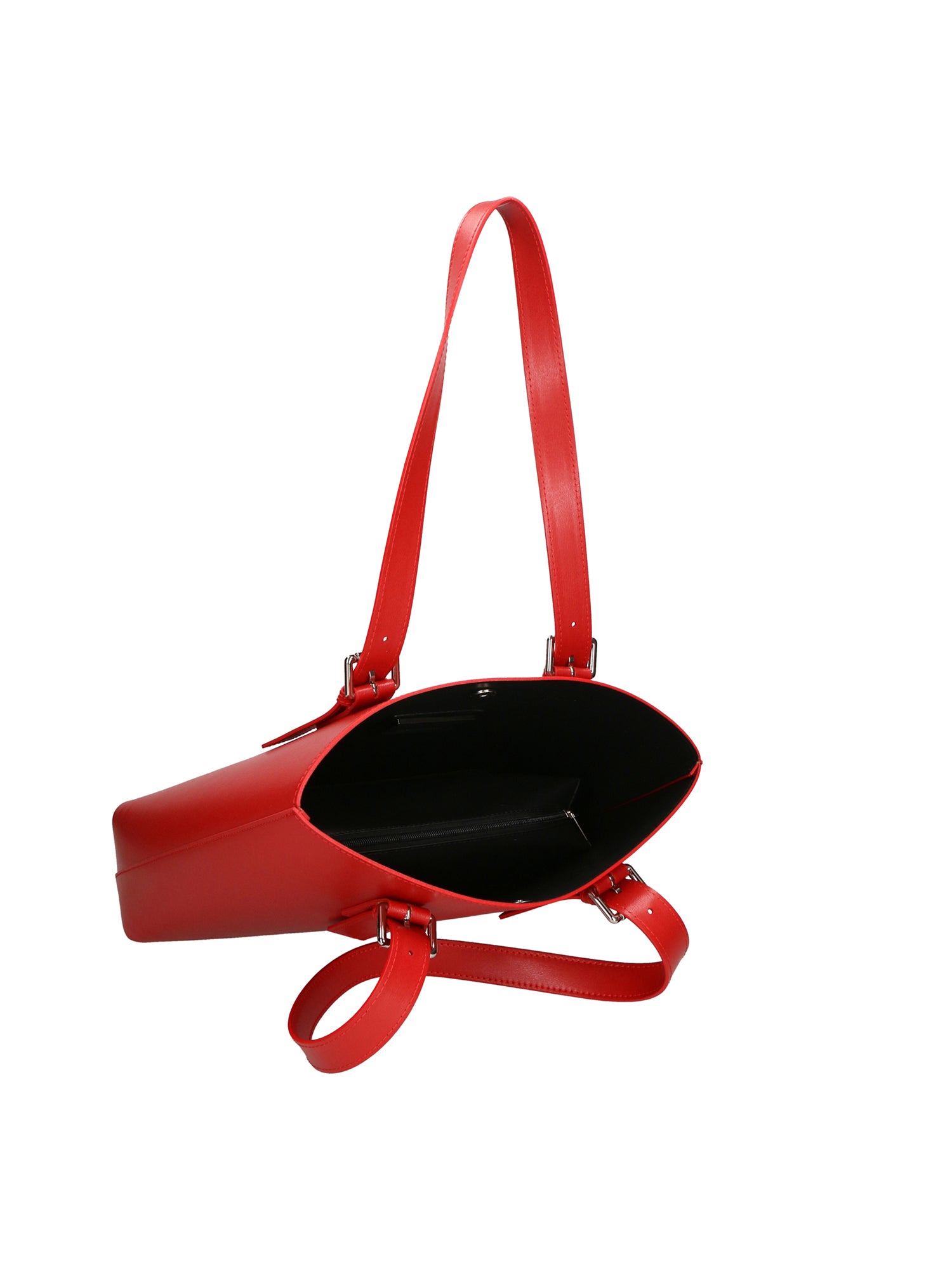 Germana Borsa a spalla da donna 100% pelle 05924-B58 ROSSO FUOCCO Gave Lux