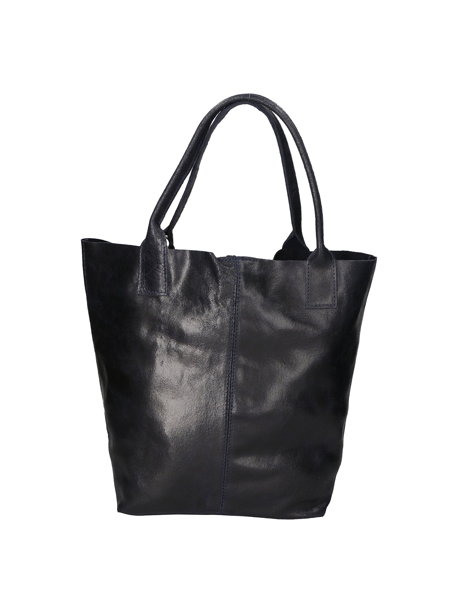 Althea Borsa a mano da donna Vera pelle 5190-012 BLU JEANS Gave Lux