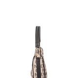 Borsa a spalla da donna 100% Tessuto JR-W-1162MTP-BONE BLACK-GOLD John Richmond