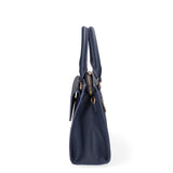 Borsa a mano da donna Ecopelle e Zip 614-2-NAVY BLUE Diana&co
