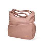Borsa a tracolla da donna Ecopelle BC1382-PINK B Cavalli