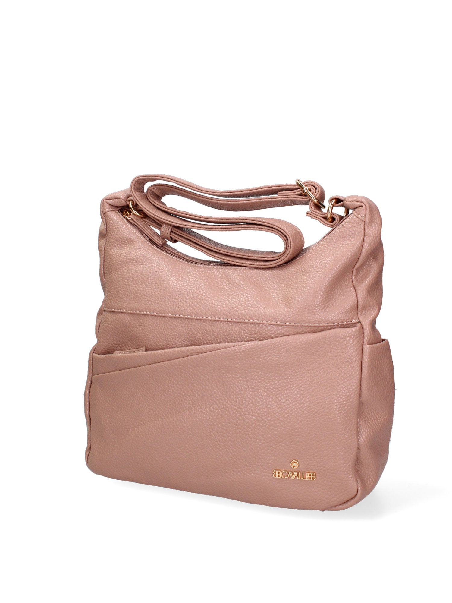 Borsa a tracolla da donna Ecopelle BC1382-PINK B Cavalli
