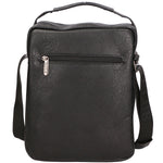 Borsa a tracolla uomo in pelle PU Casual PCL3002-BLACK Northampton Polo Club