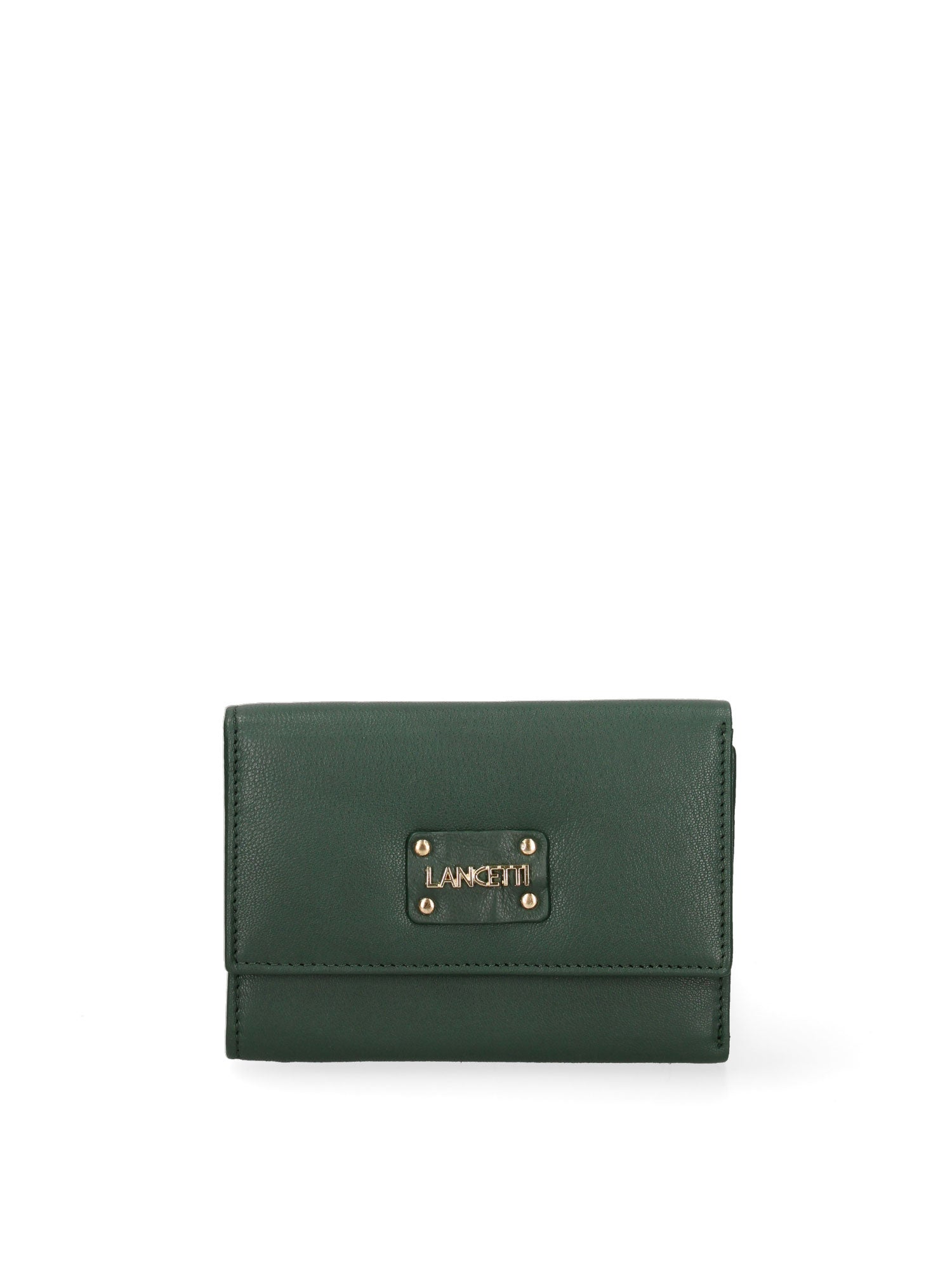 Portafoglio donna in vera pelle Casual LL7692-31-GREEN Lancetti
