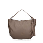 Oriana Chic Borsa a spalla da donna Vera pelle 7971-D40 TAUPE Chiara Ferretti