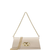 Borsa a spalla da donna Vera pelle 07313-L116 BEIGE Roberta Rossi
