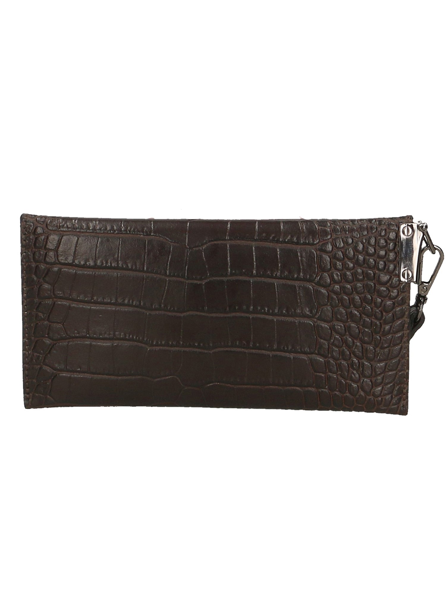 Noemy Borsetta portafoglio da donna Vera pelle 522015-T.MORO DARK BROWN Gave Lux