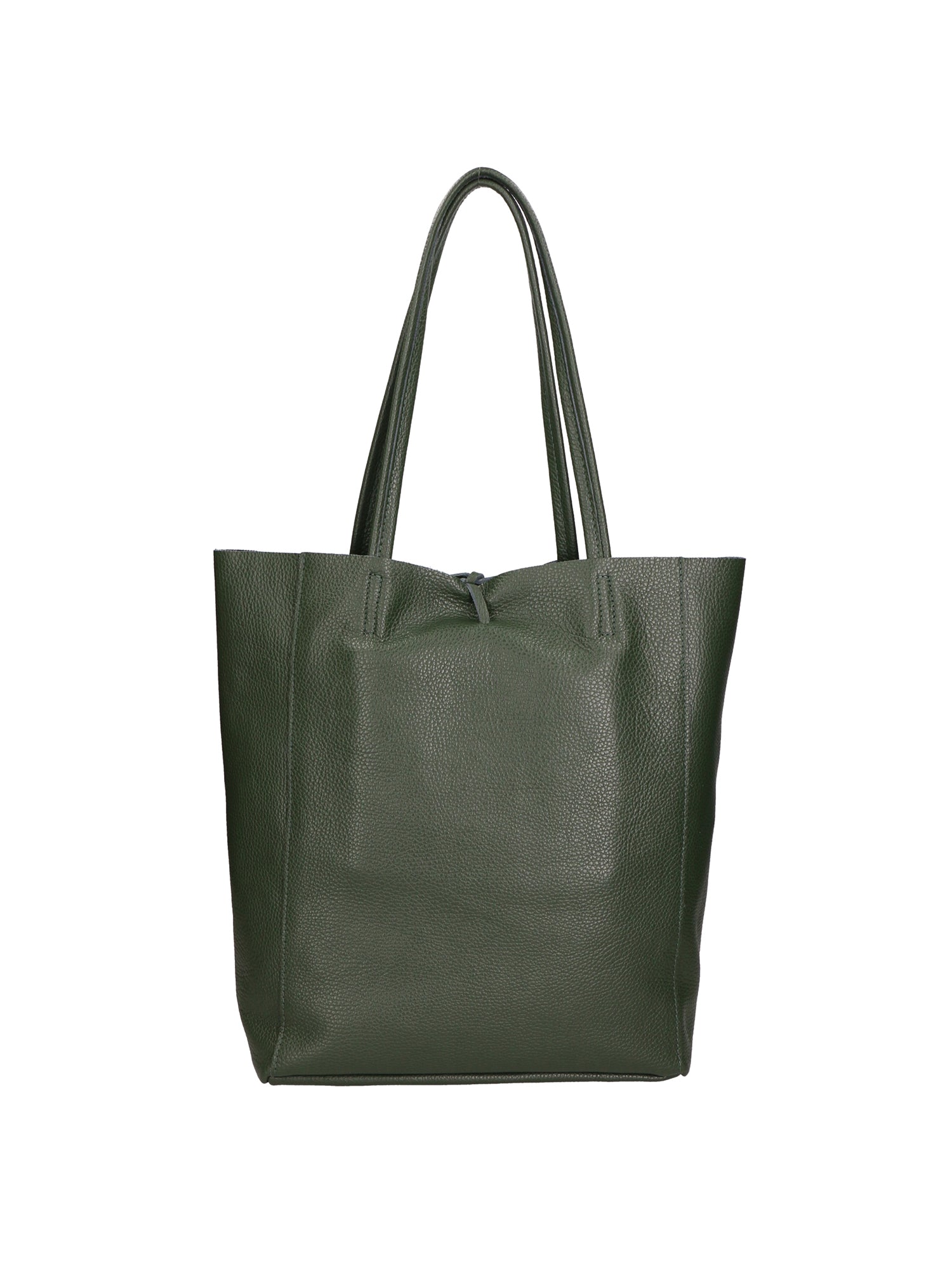 Valentina Borsa a mano da donna 100% pelle 06733-D14 VERDE SCURO Gave Lux