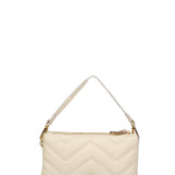 Borsa a spalla da donna Vera pelle JR-W-1109SA-BONE-GOLD John Richmond