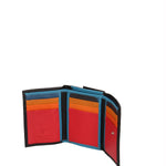 Portafoglio uomo in vera pelle Casual IN-1066-NERO MULTI Sergio Valentini