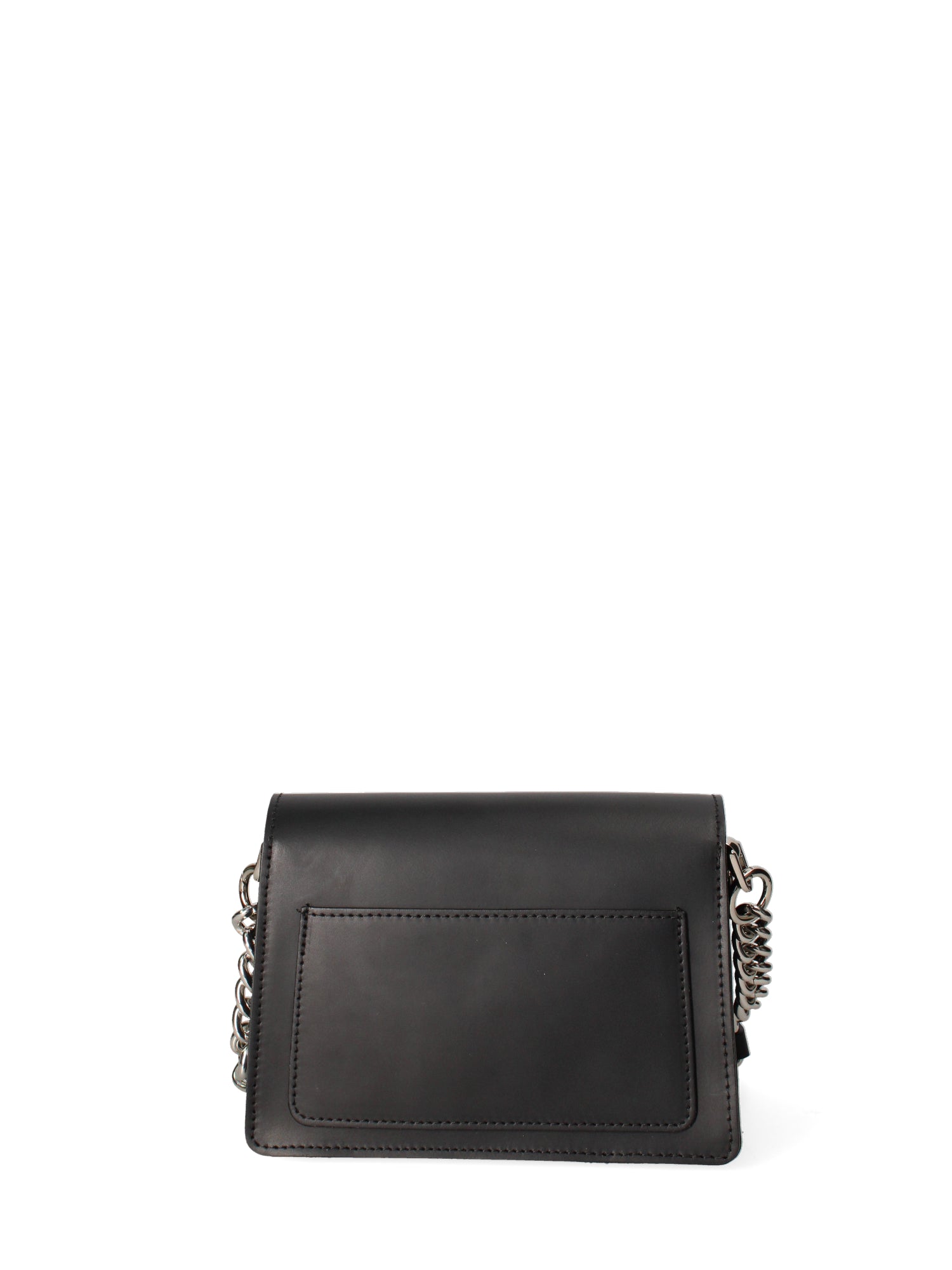 Borsa a tracolla da donna Vera pelle ruga JR-W-1155RU-BLACK-SILVER John Richmond