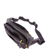 Marsupio da uomo in poliestere Casual BC1284-GRIGIO B Cavalli