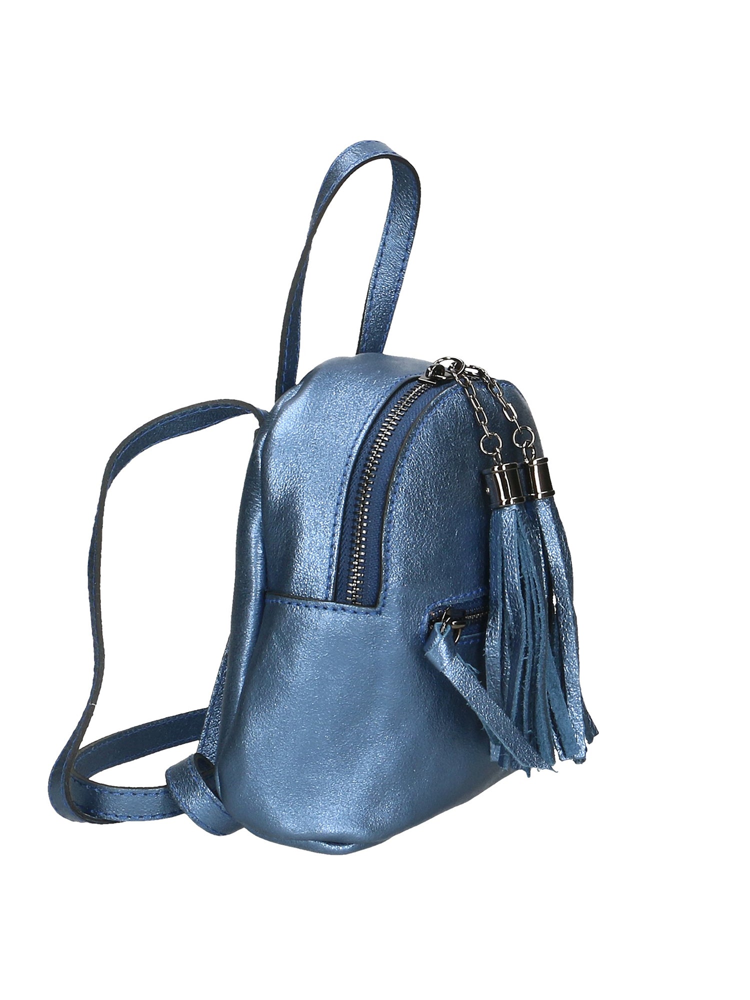 Morgana 188132-BLU JEANS Zaino da donna in vera pelle Gave Lux