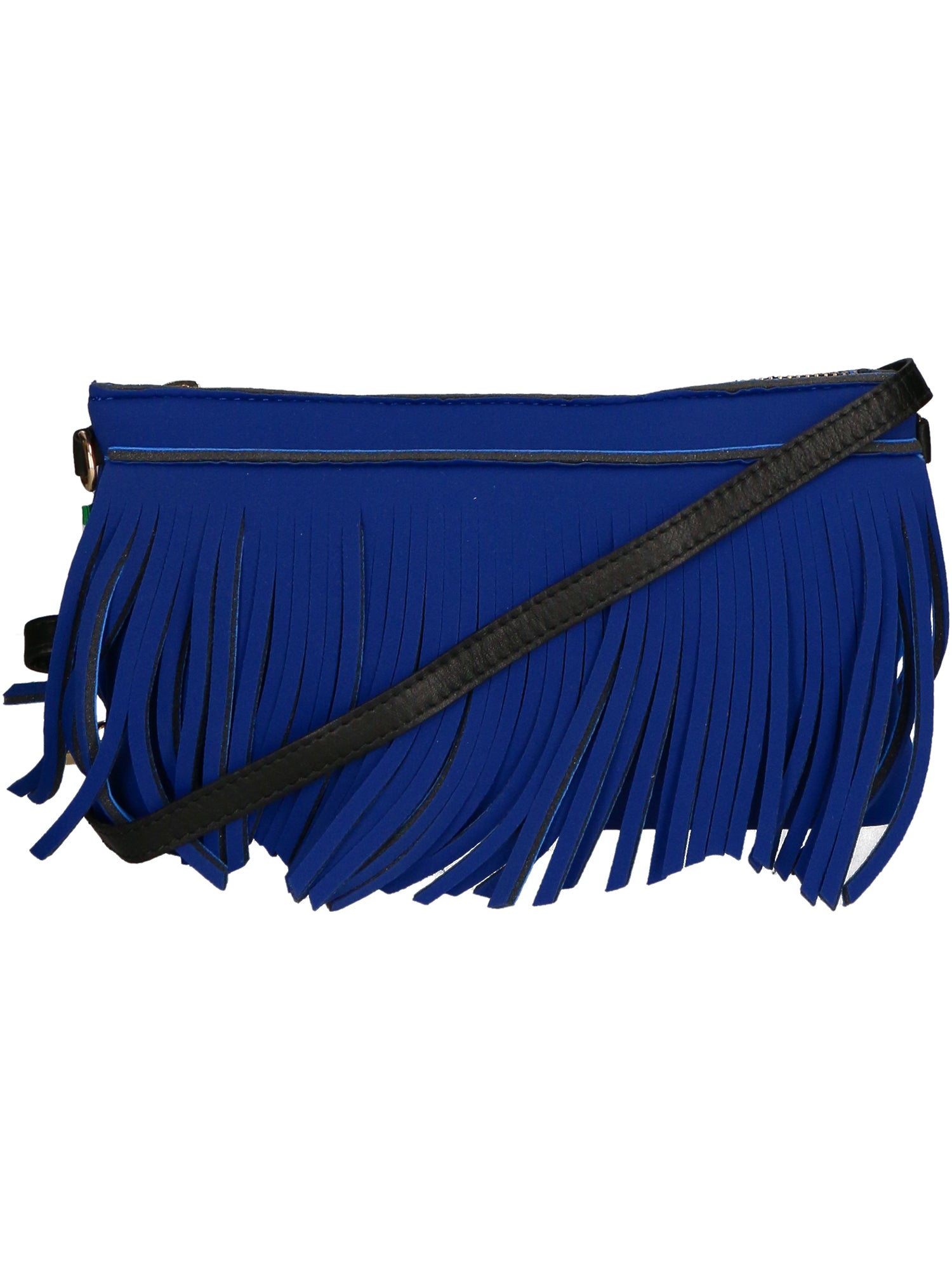 Oxsana Borsa a spalla da donna Neoprene 1311-BLU DARK BLUE Gave Lux