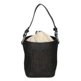 Alyssa Borsa a secchiello da donna Pelle & Paglia 05166-12 S28 NERO Gave Lux