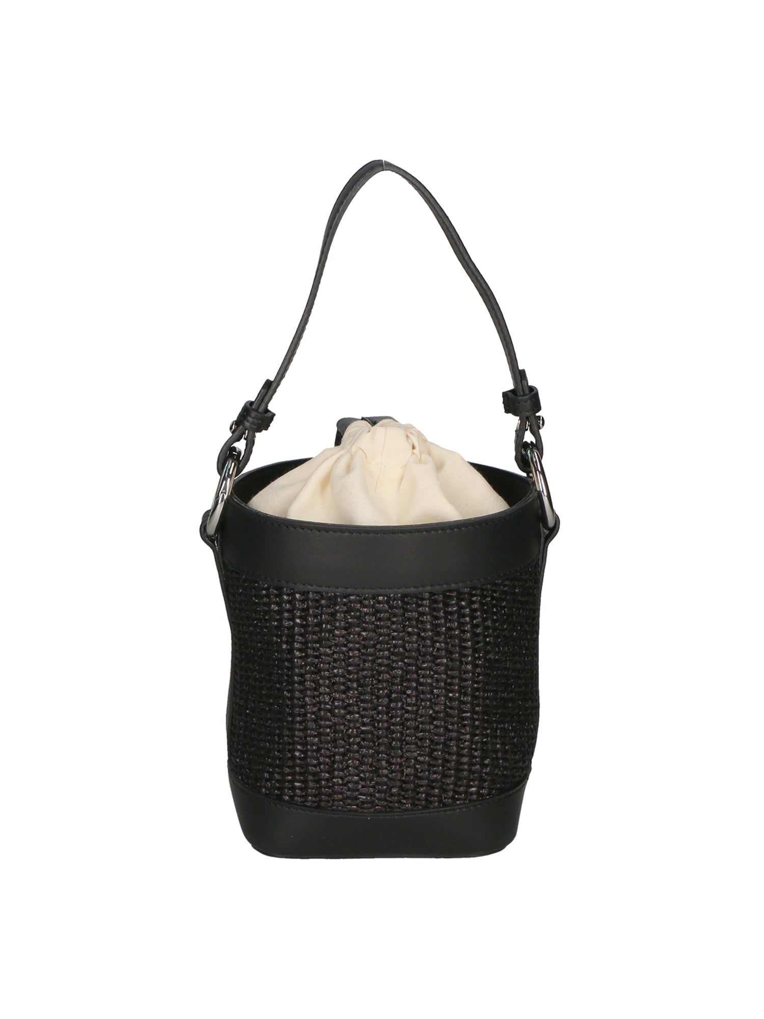 Alyssa Borsa a secchiello da donna Pelle & Paglia 05166-12 S28 NERO Gave Lux