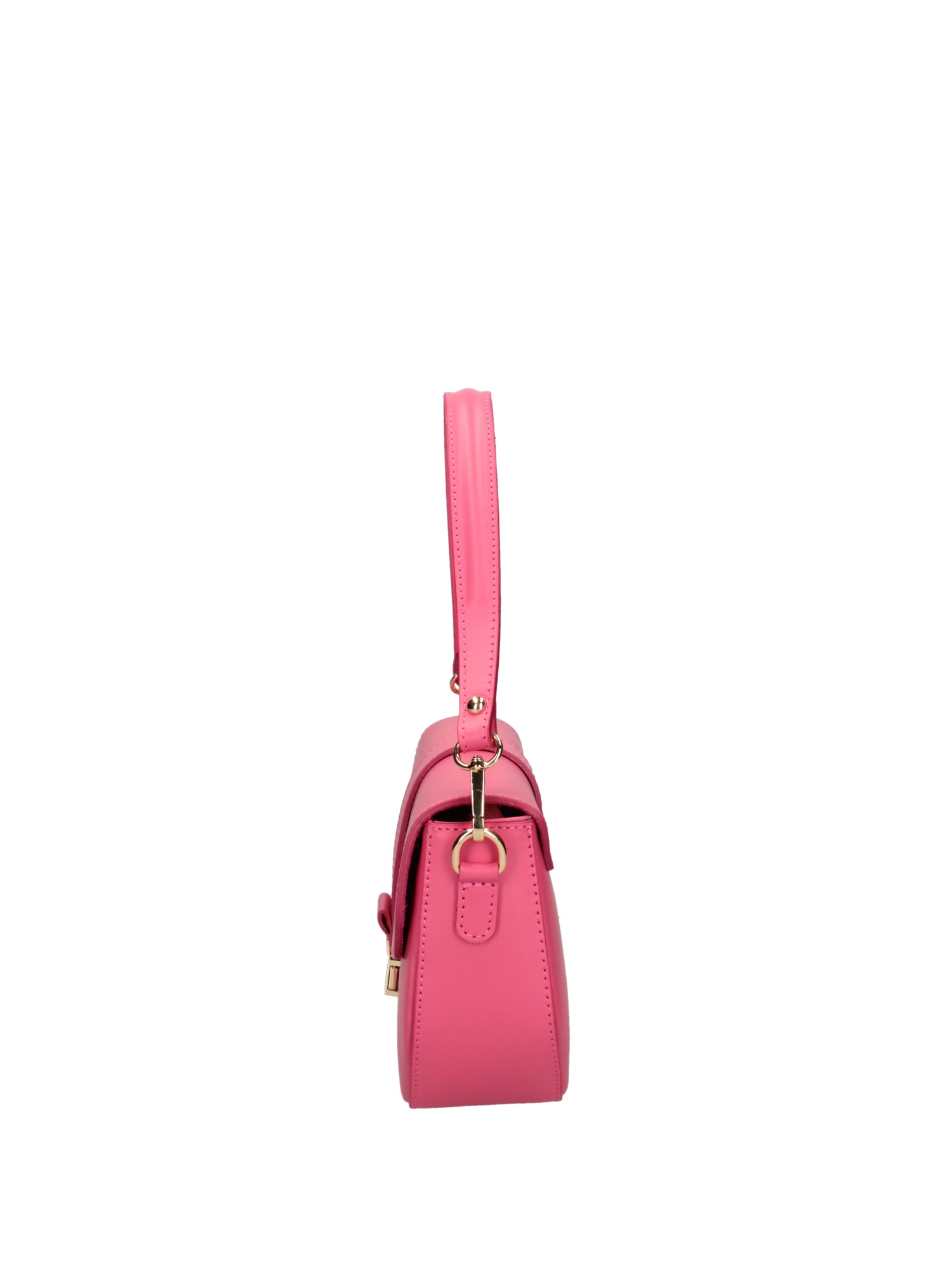 Borsa a spalla da donna Vera pelle 07229-L317 FUXIA Roberta Rossi