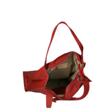 Seraphina Ultra Borsa a spalla da donna Vera pelle 3311-D08 ROSSO RED Gave Lux