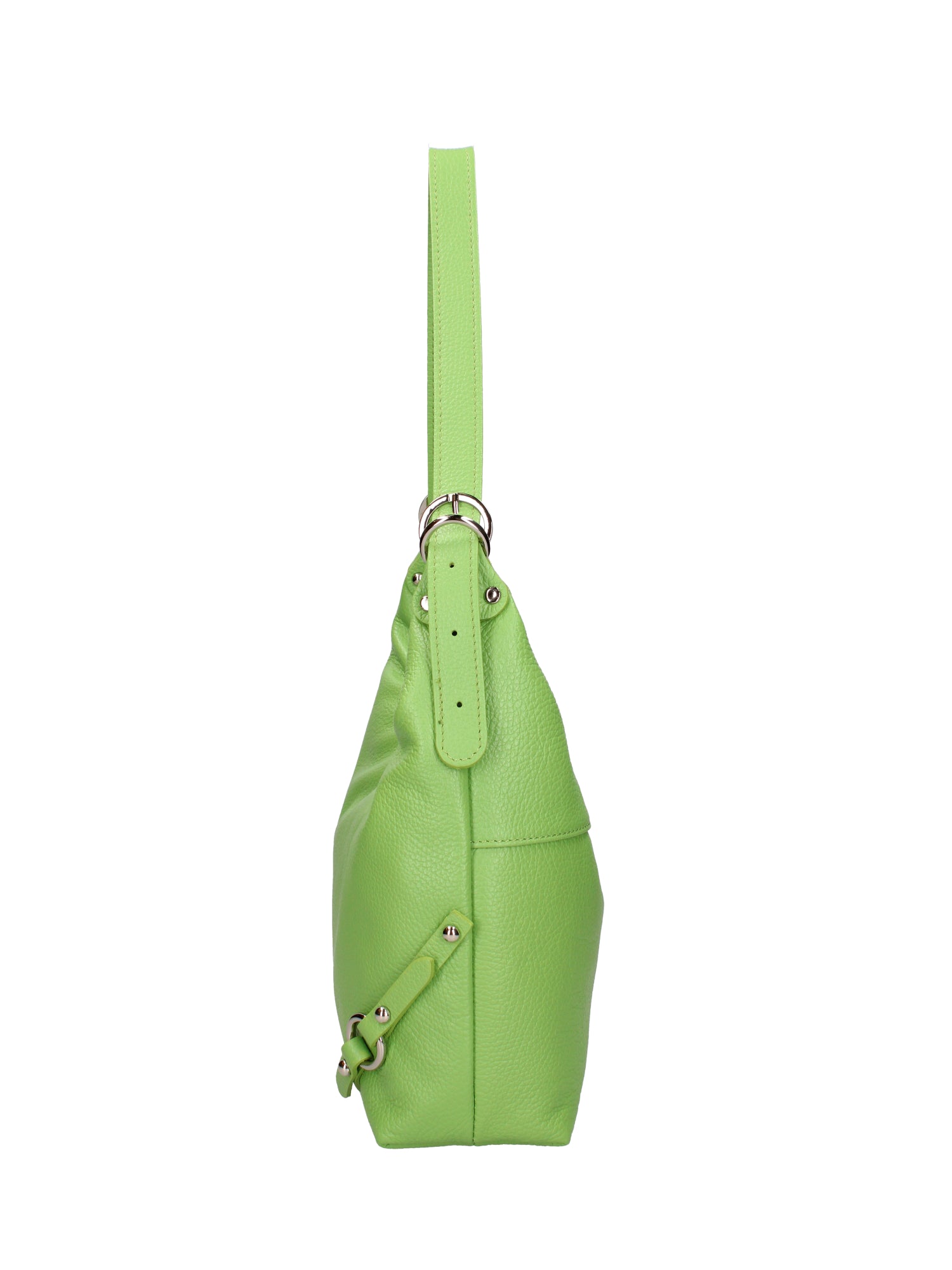 Fiorenza Lux Borsa a spalla da donna Vera pelle 07140-D12 VERDE Viola Castellani