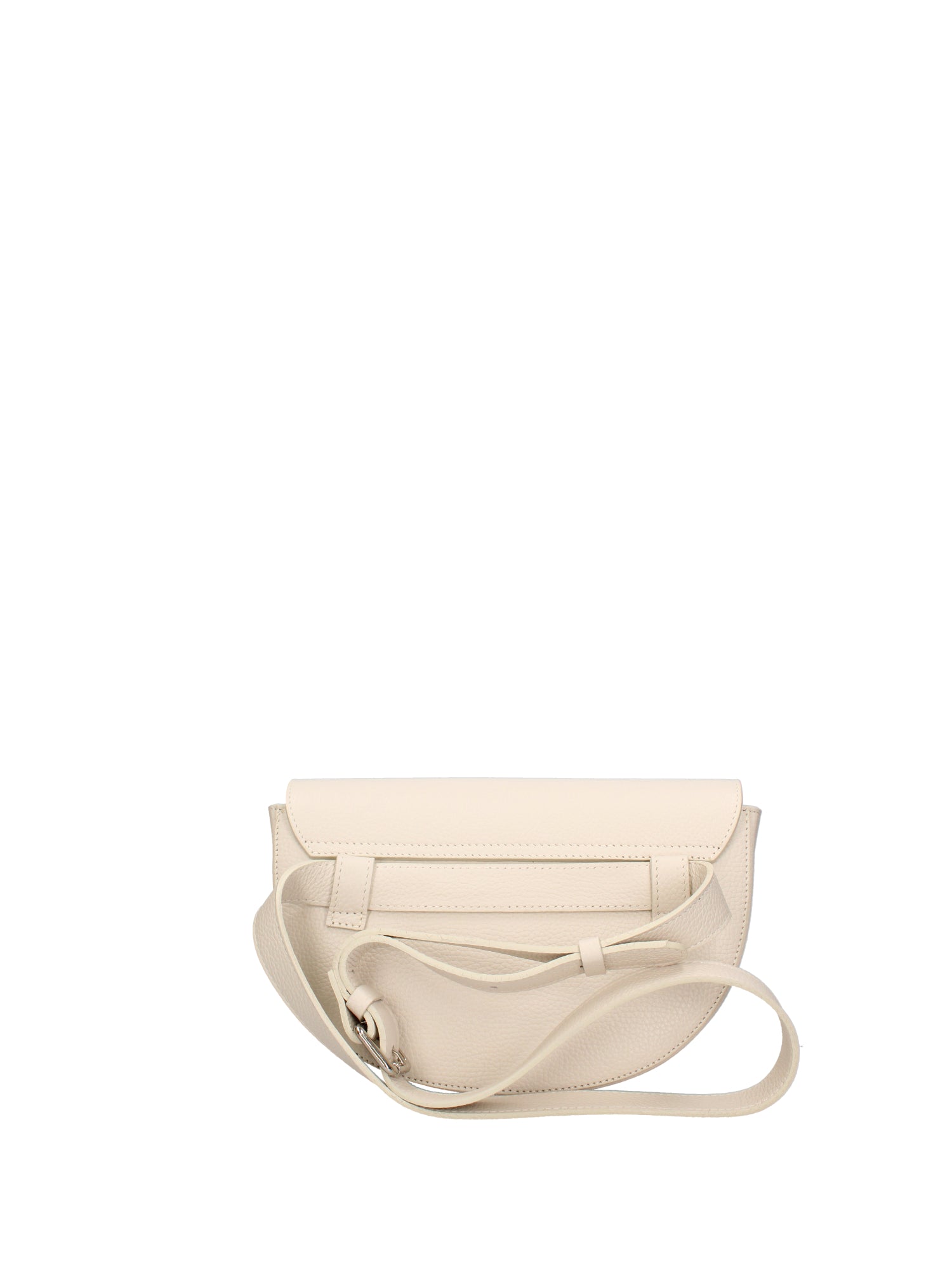 Marsupio da donna in vera pelle Made in Italy 07218-D37 LATTE Roberta Rossi