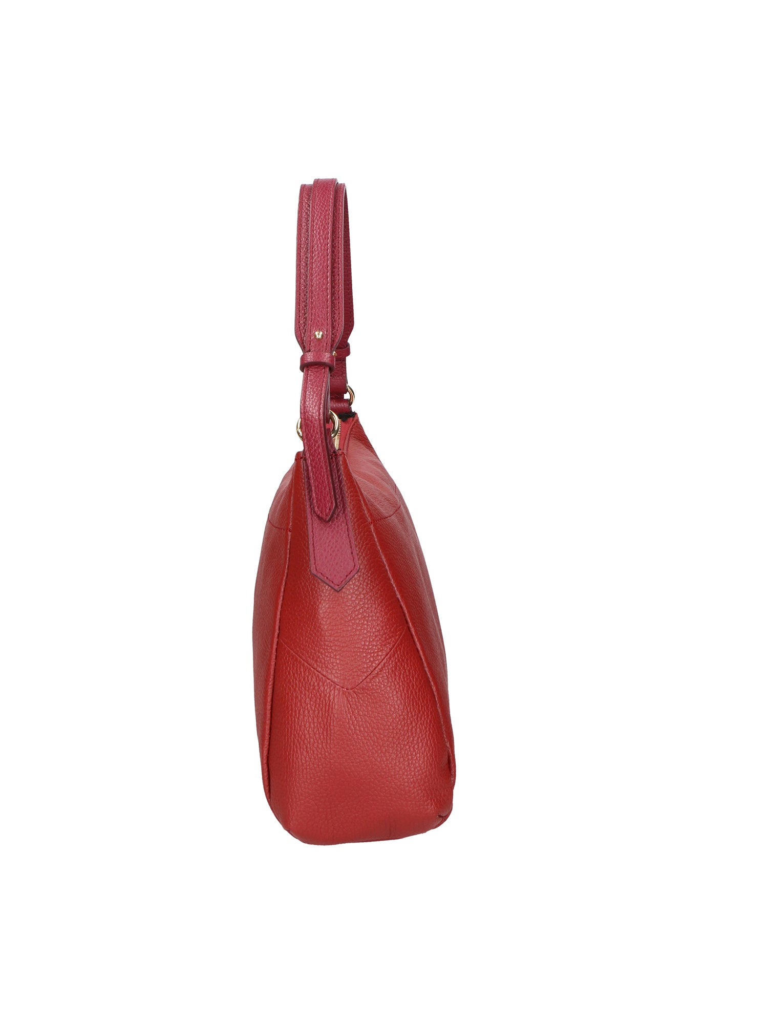 Vladimira Borsa a spalla da donna Vera pelle 06675-D10 RUBINO + D34 BORD Gave Lux