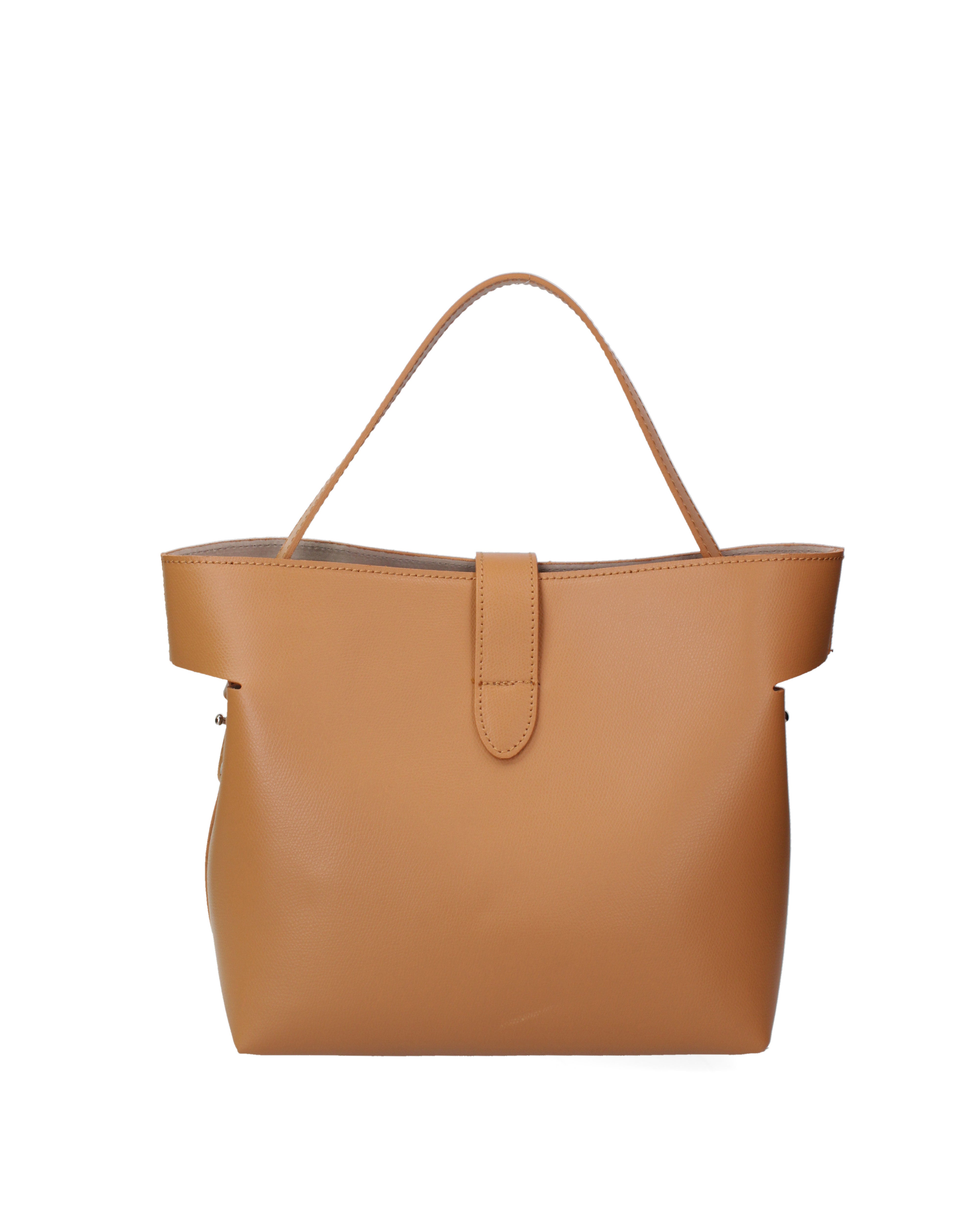 Liviana Borsa a mano da donna Vera pelle 07379-PL44 CUOIO Gave Lux