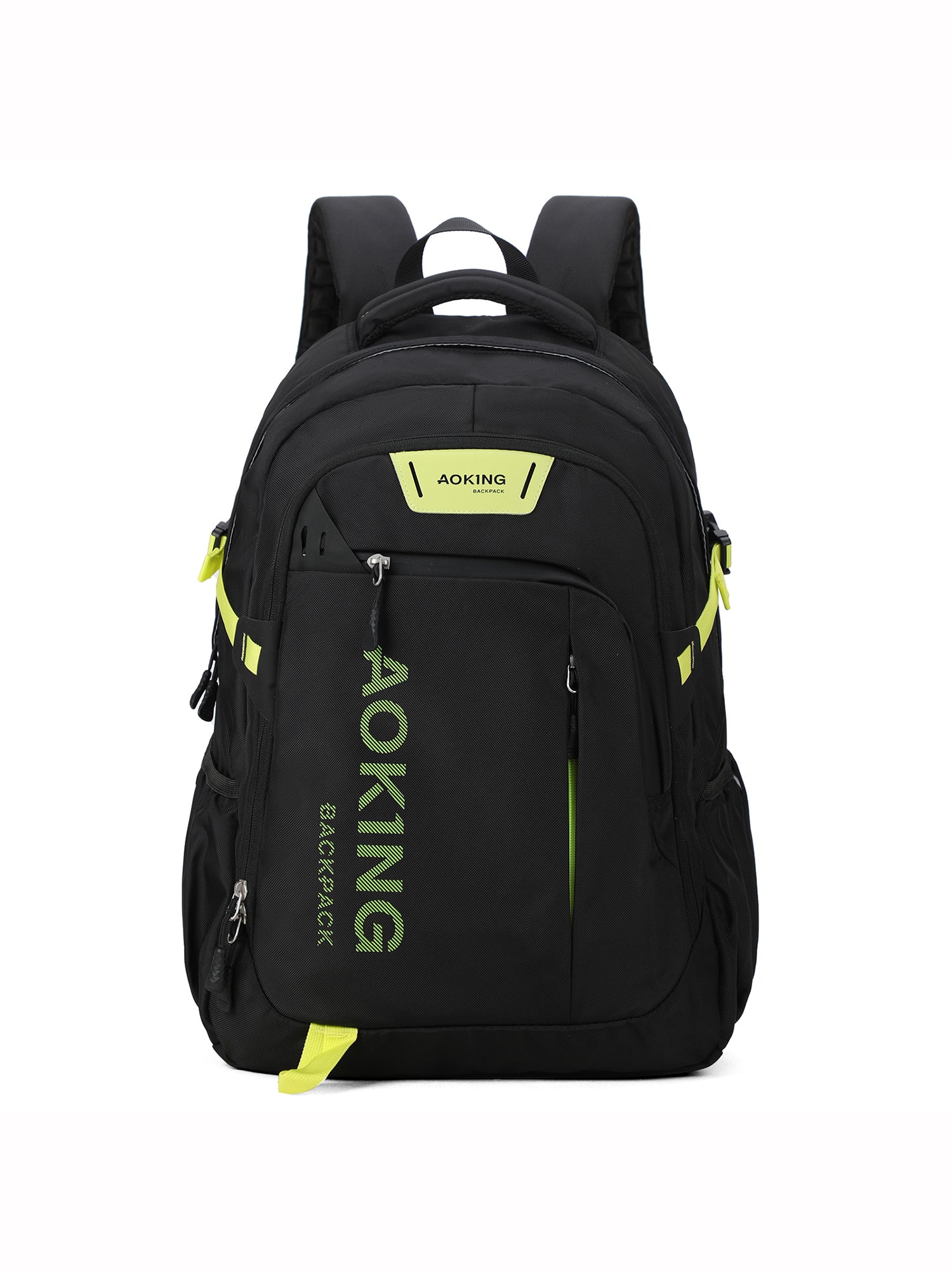 Zaino unisex Arkon Casual SN57605-7B-BLACK+FLUORESCENT GREEN Aoking