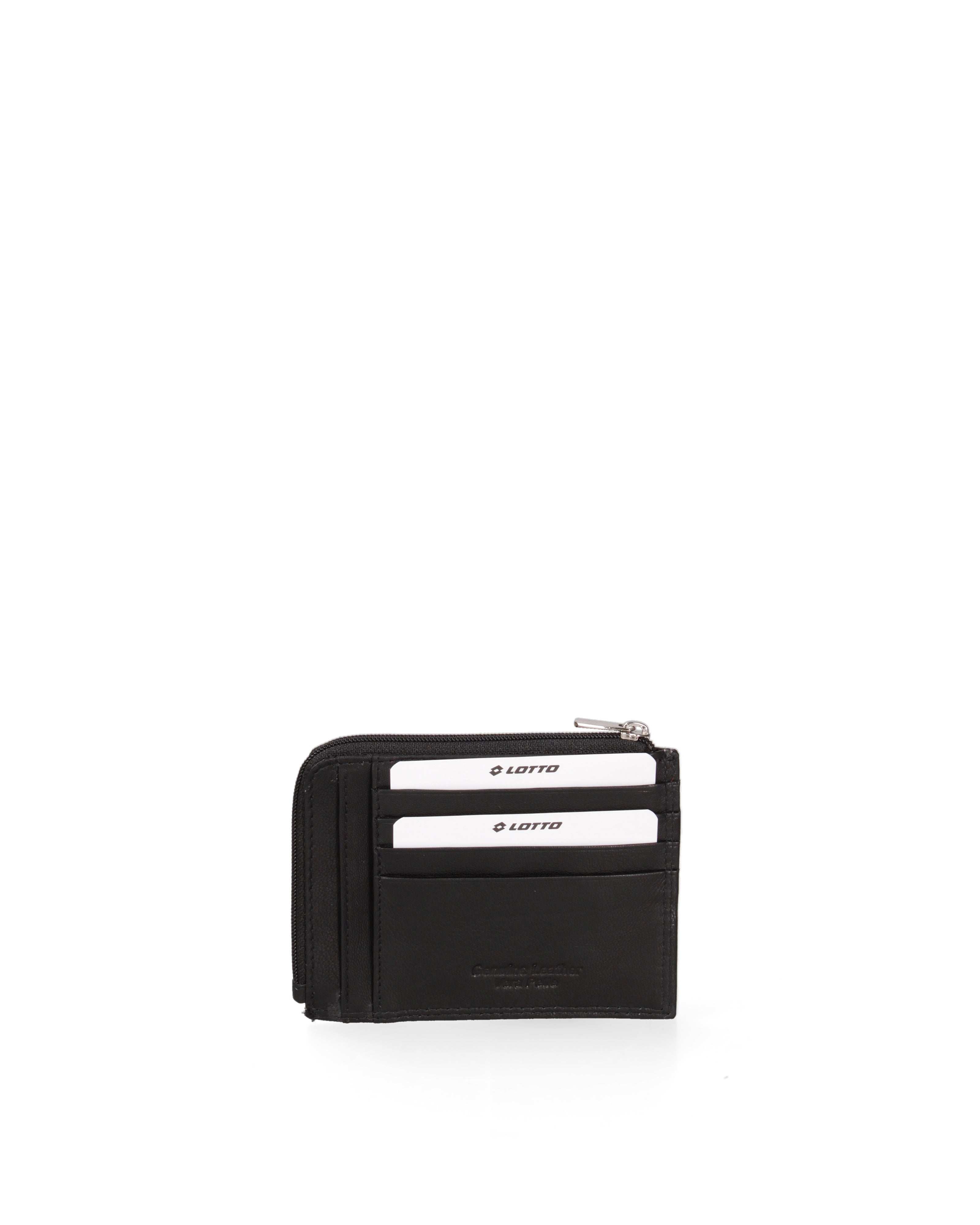 Portafoglio uomo in vera pelle Con Zip LTT1162-U11-NERO Lotto