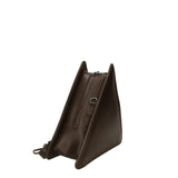 Velaria Borsa a tracolla da donna Vera pelle 6582-T.MORO Gave Lux