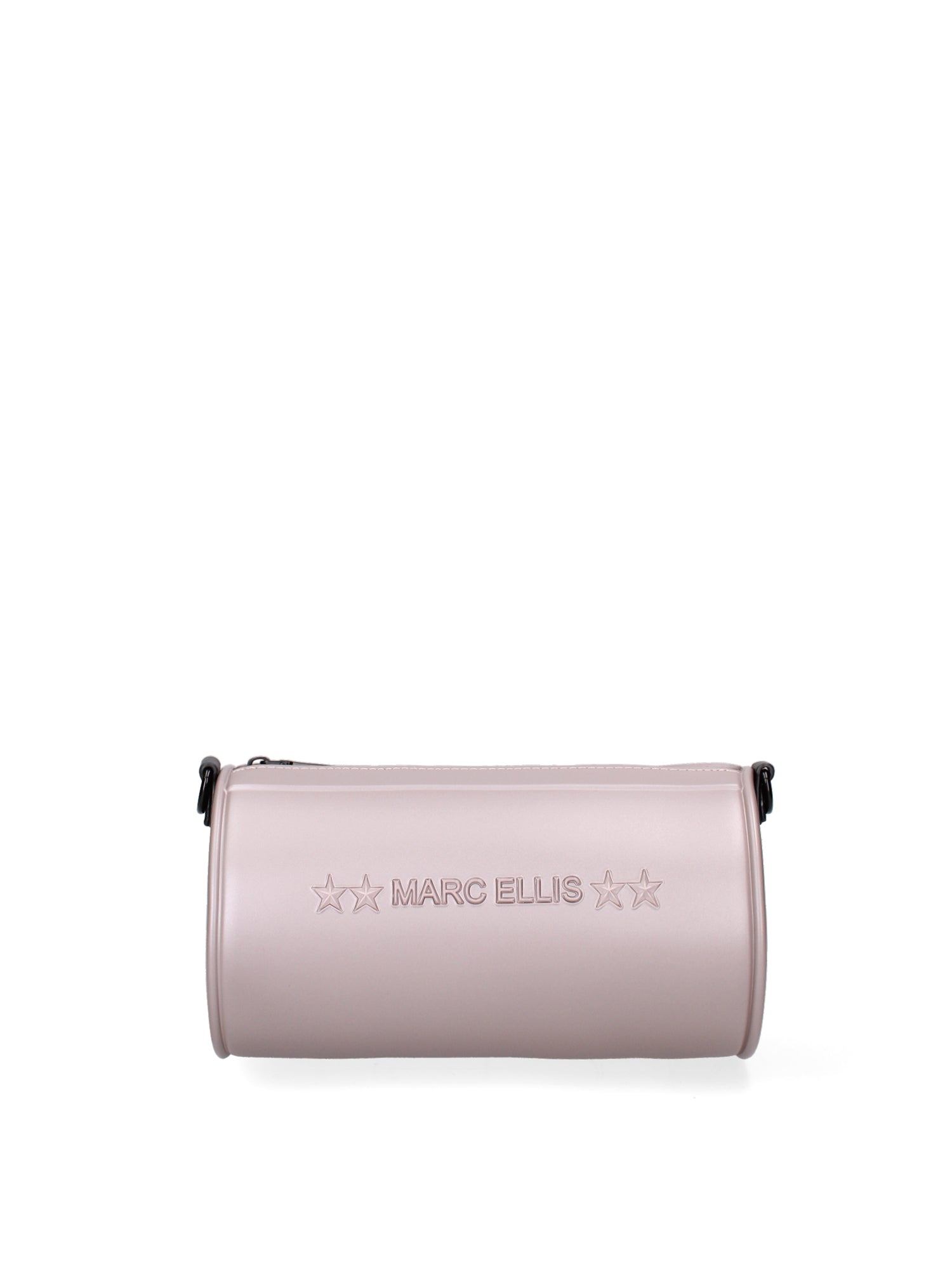Borsa a tracolla da donna 100% Pvc FLAT-ANONA-STONE - BLACK Marc Ellis