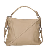 Emily Borsa a spalla da donna Vera pelle 80064-D11 TAUPE SCURO DARK TAUPE Gave Lux