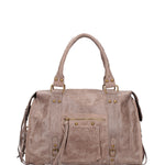 Elara Borsa a spalla da donna Vera pelle 06090-009 TAUPE SCURO Gave Lux