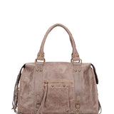 Elara Borsa a spalla da donna Vera pelle 06090-009 TAUPE SCURO Gave Lux