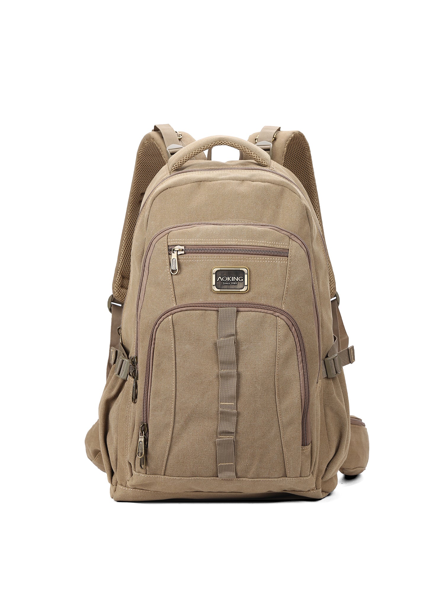 Vegan T9119-KHAKI Zaino Unisex Erebus Elite Aoking