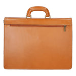 Nevio 7010-CUOIO COGNAC Borsa da lavoro uomo in pelle Gave Lux