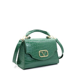 Cannes Borsa a mano da donna Ecopelle VC-208-VERDE 19V69 Italia