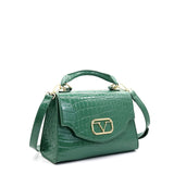 Cannes Borsa a mano da donna Ecopelle VC-208-VERDE 19V69 Italia