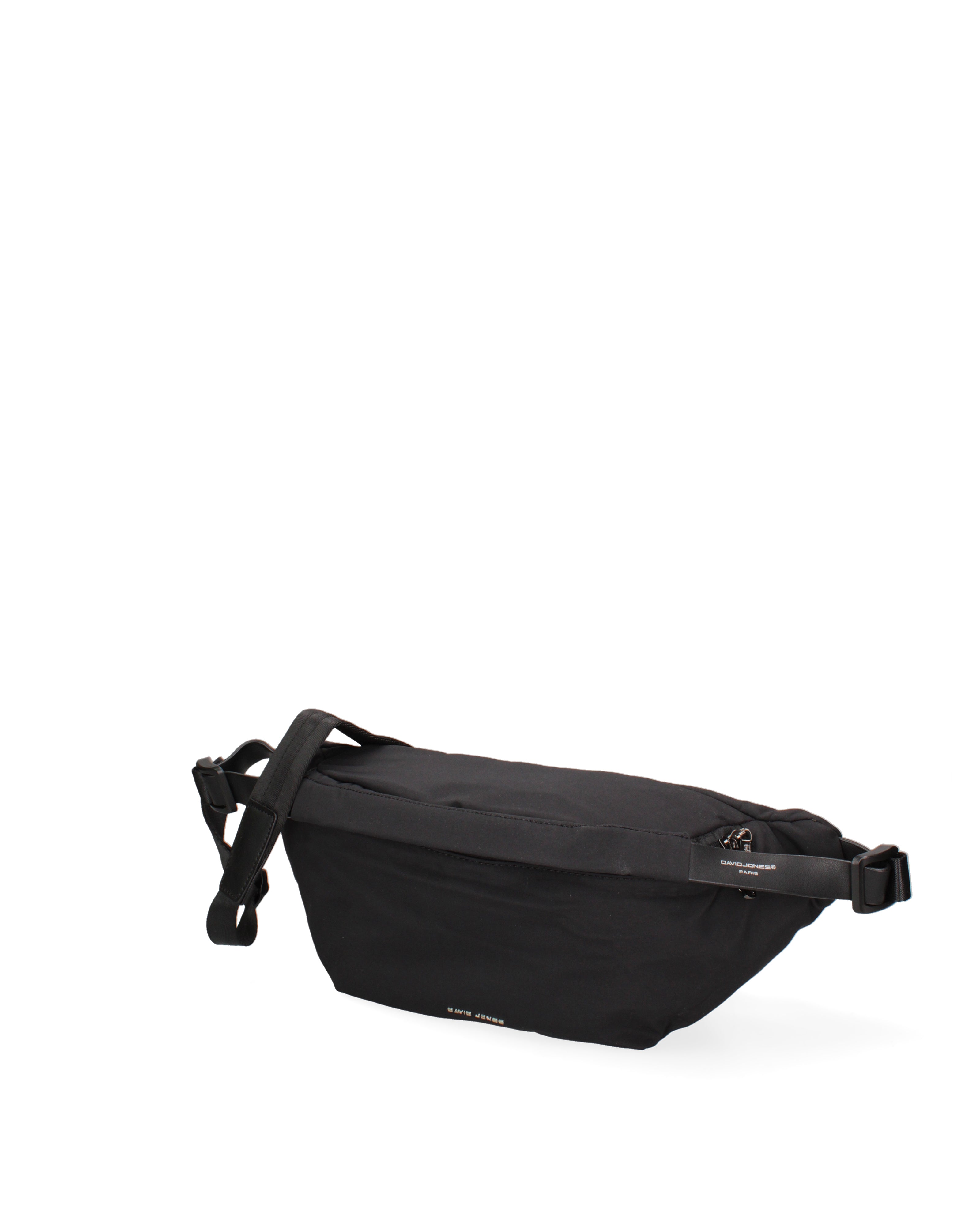 Marsupio unisex nylon e ecopelle Casual F6736-1-BLACK David Jones